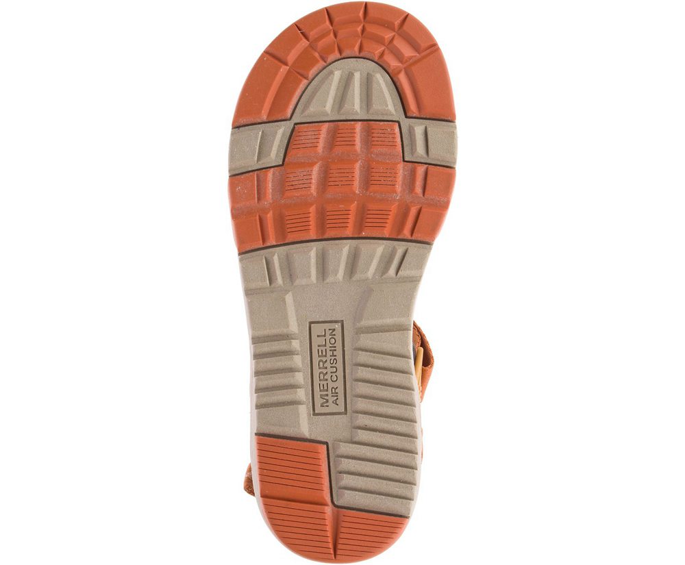 Merrell Sandaler Herre - Belize Convertible Web - Gul/Orange - BPA503619